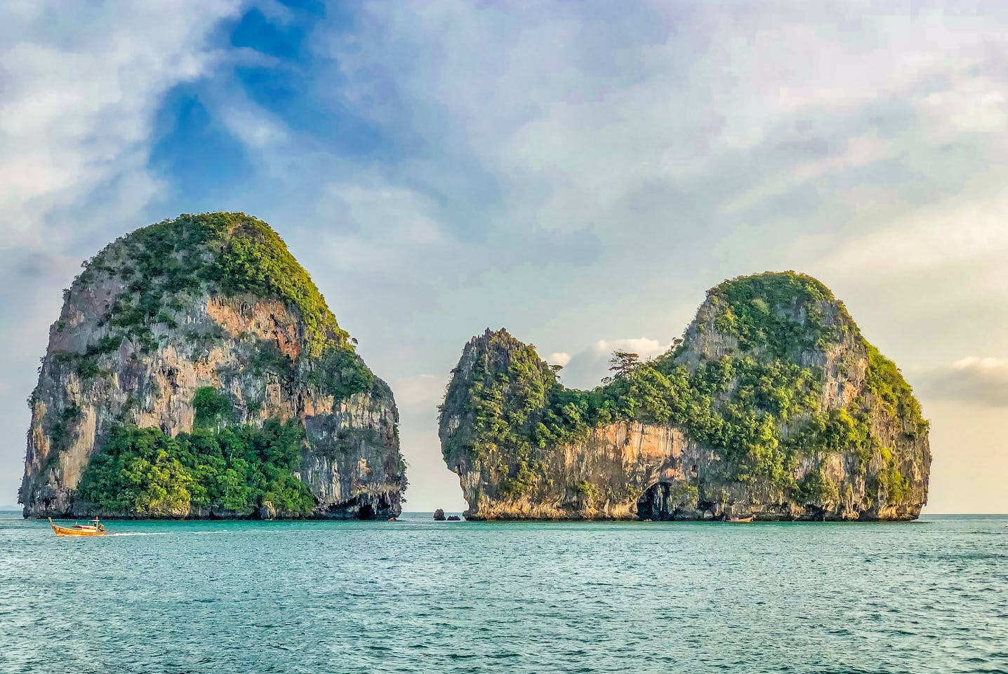 Phi Phi Islands Thailand Limestone Cliff